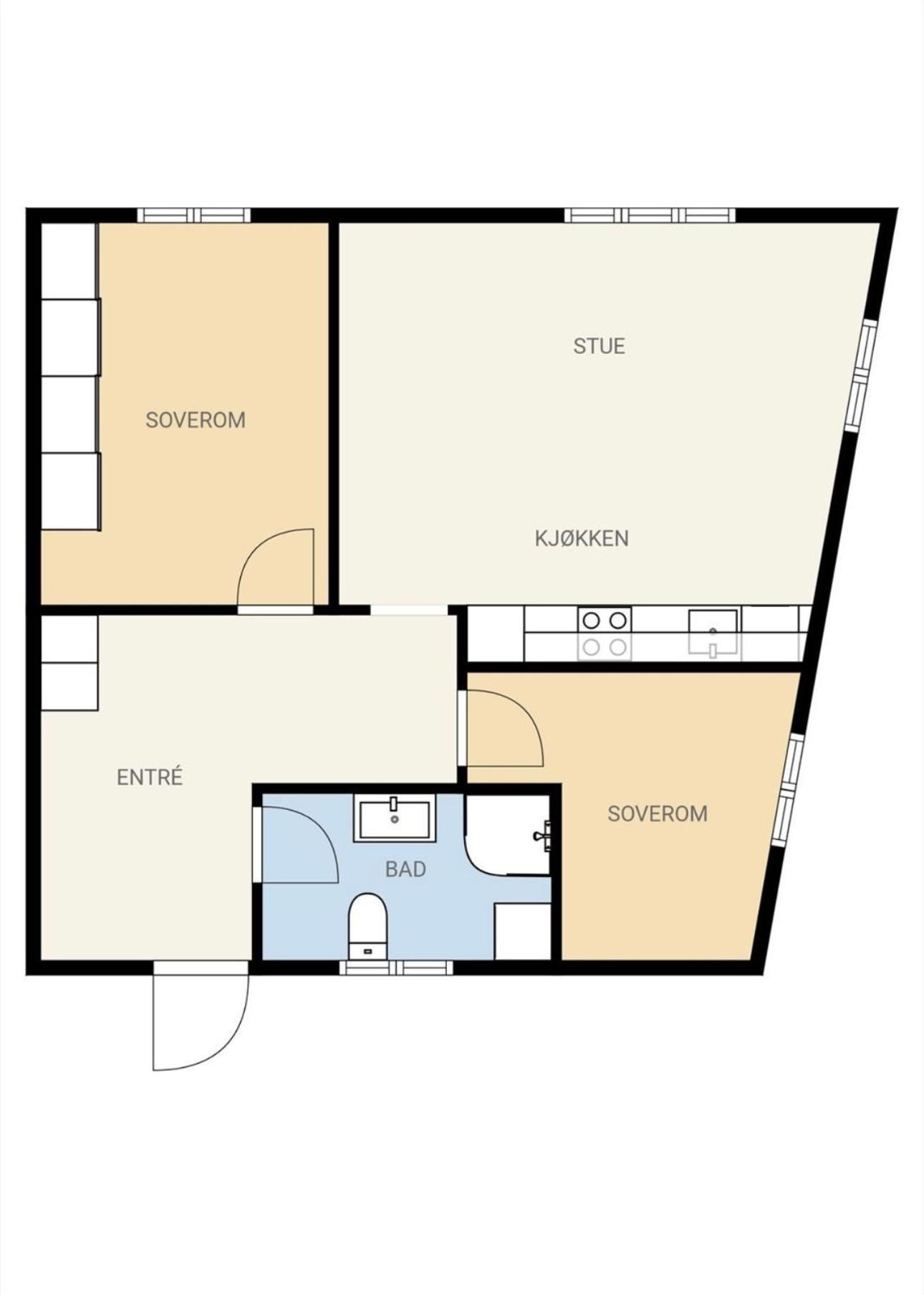 A Place To Stay Stavanger, Apartment 5 - Quality And Free Parking- Экстерьер фото
